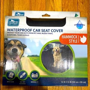 Waterproof dog car seat cover